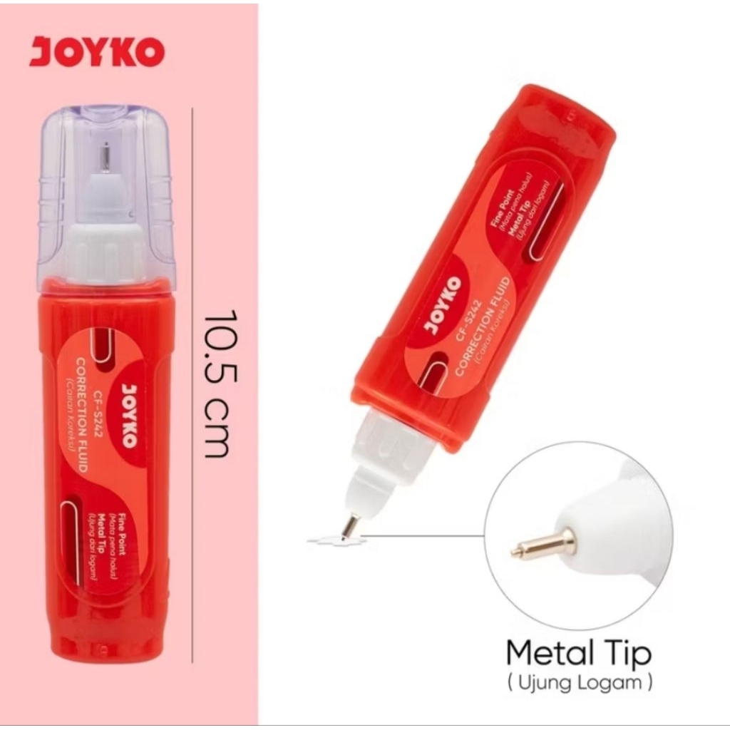 

TIPEX/TIP-X /CORRECTION FLUID JOYKO MATA BESI s242 (1 buah)