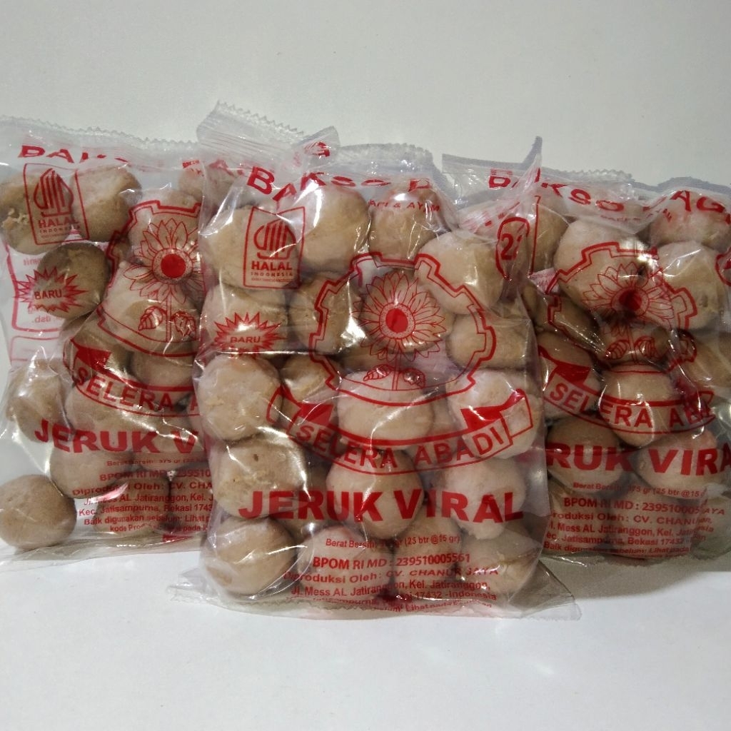 

Bakso Sapi Jeruk Viral isi 25 Butir