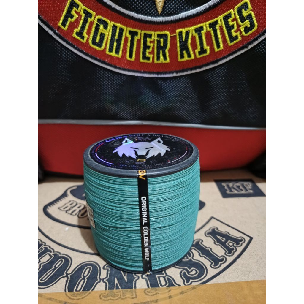 Gelasan Molor WKC Golden Wolf x Brazzers Size 0.22 Klos 3000 Yard