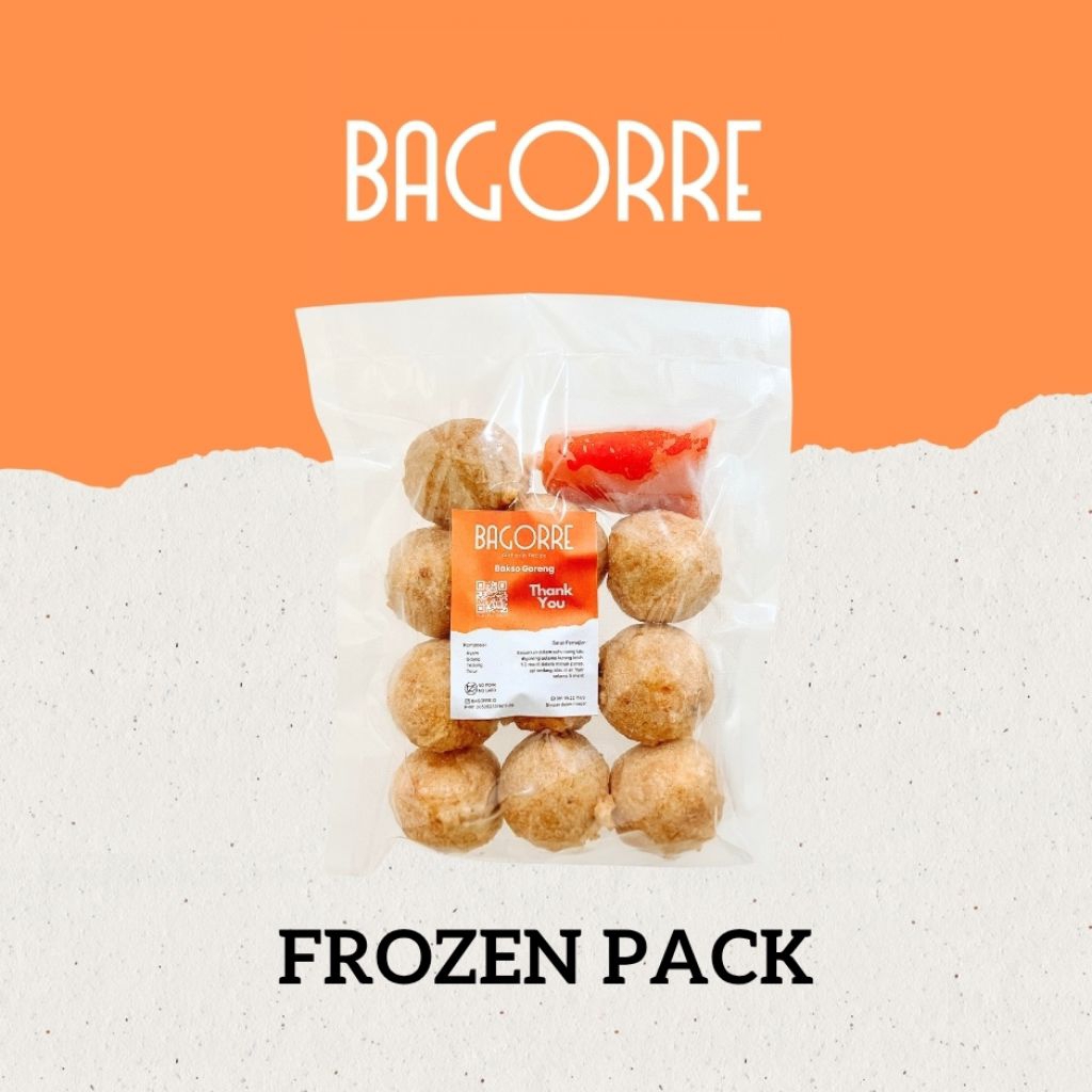 

BAGORRE BAKWAN / BAKSO GORENG AYAM UDANG