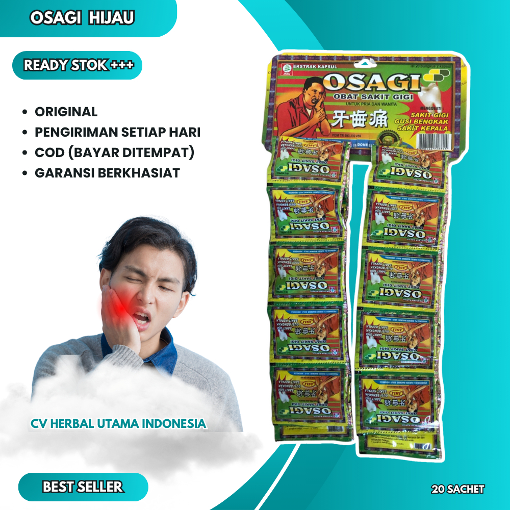 

Kapsul Osagi [Hijau] Original 100% Asli