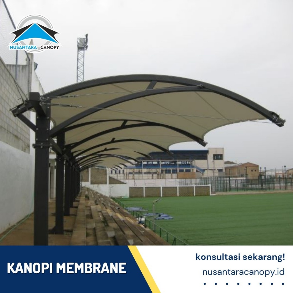 Kanopi Membrane Berkualitas Jakarta Barat - Canopy Atap Membrane Bergaransi - Tenda Membran Murah