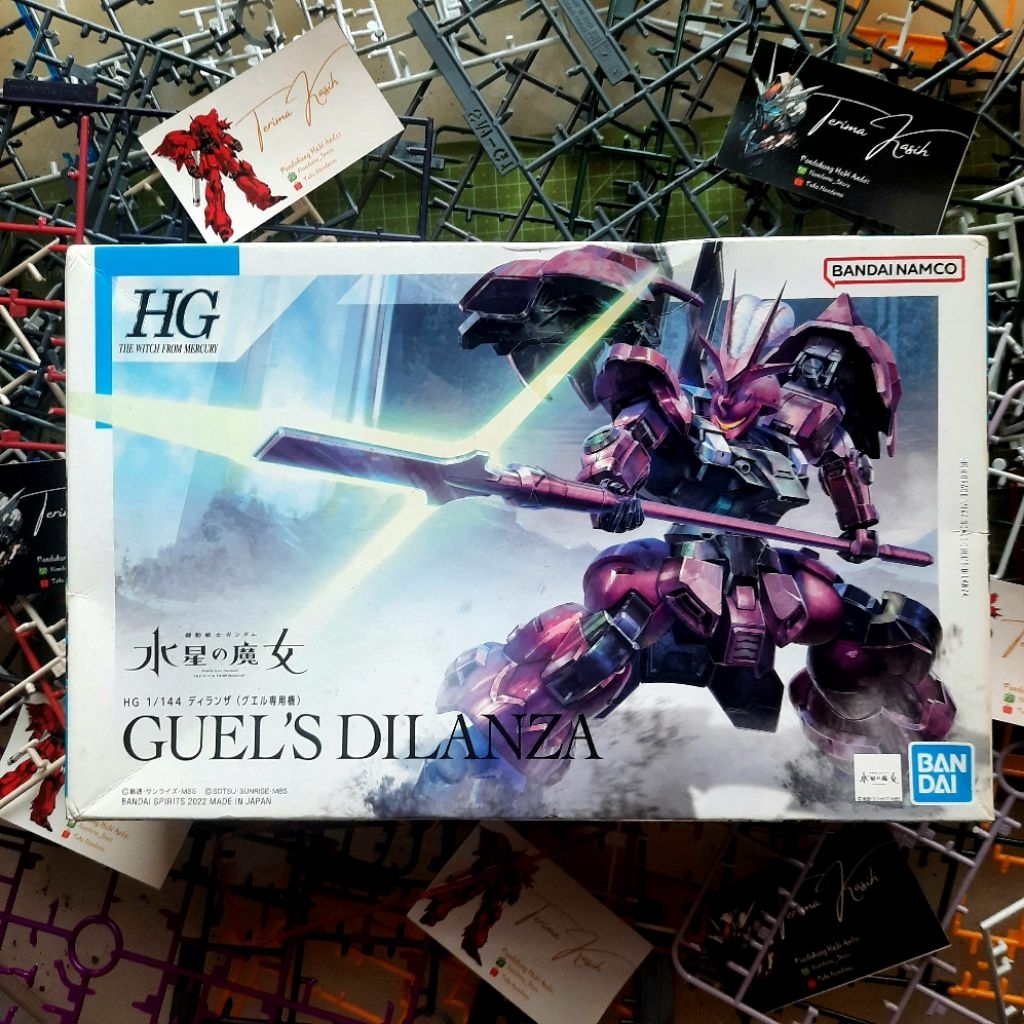 HG TWFM Gundam Guel's Dilanza Bandai 1/144