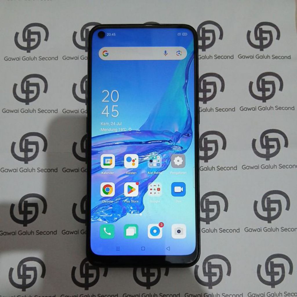 HANDPHONE SECOND OPPO A53 ELEKTRIK BLACK 6/128 ORIGINAL