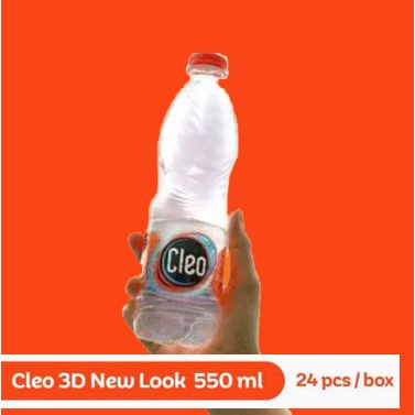 

Cleo 550ml Kemasan Dus Cleo 550ml 1 dus isi 24 botol