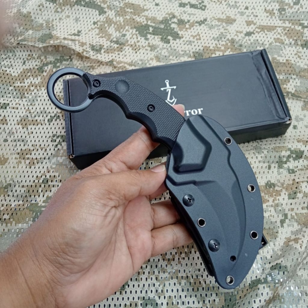 Pisau Camping zero error