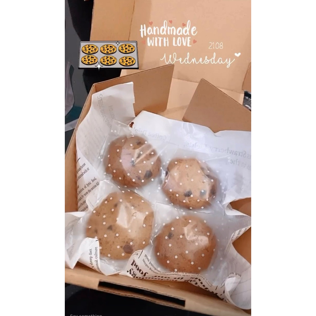 

Chocolate / CheeseChoco Cookies 6pcs/more with jar