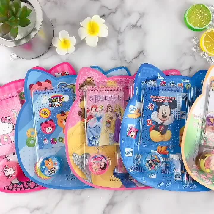 

Stationary Set Karakter Kartun / Set Alat Tulis 8 In 1 / Set Alat Tulis Kartun Lucu / Stationery Set 8 In 1 Lucu