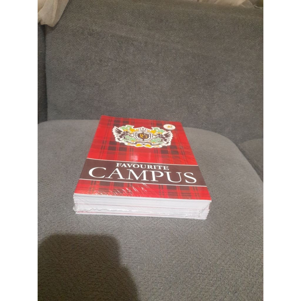 

FAVORITE CAMPUS ISI 36 LEMBAR BUKU TULIS CAMPUS UKURAN BOXY 1 pak isi 10pcs