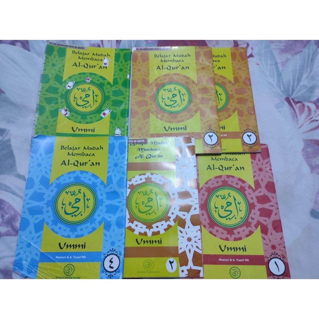 buku mengaji metode Ummi jilid 1-4