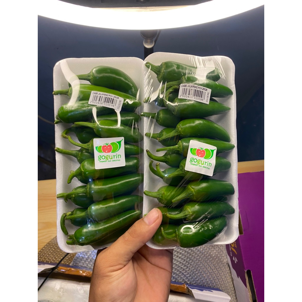 

Jalapeno fresh / promo cabai jalapeno fresh 200grm