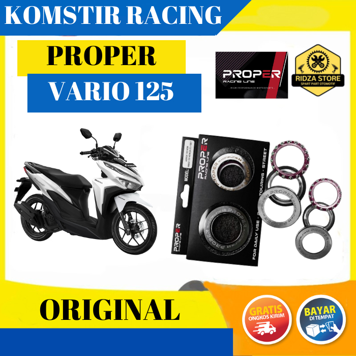 KOMSTIR PROPER RACING HONDA VARIO 125 ORIGINAL