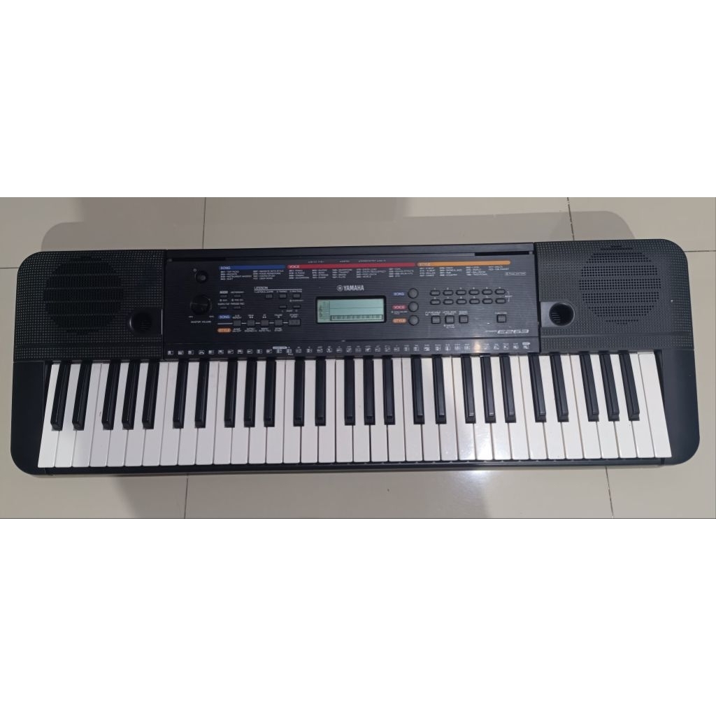PRELOVED KEYBOARD YAMAHA PSR E 263 / PSR E263 ORIHINAL