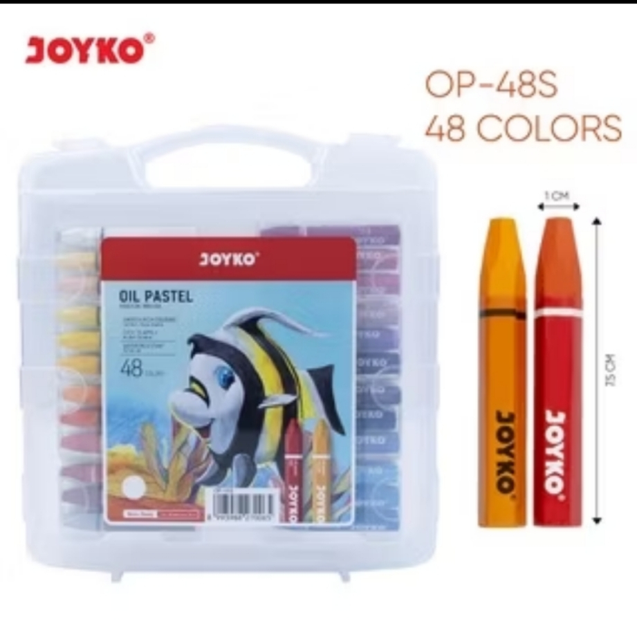 

Crayon Krayon Minyak Oil Pastel Joyko OP-12 sampai OP-48