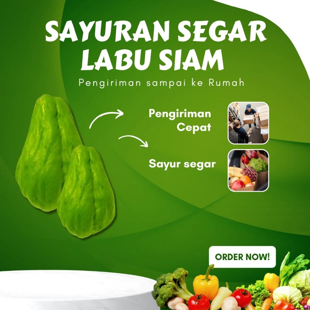 

PROMO Labu Siam Sayur Fresh 1 kg