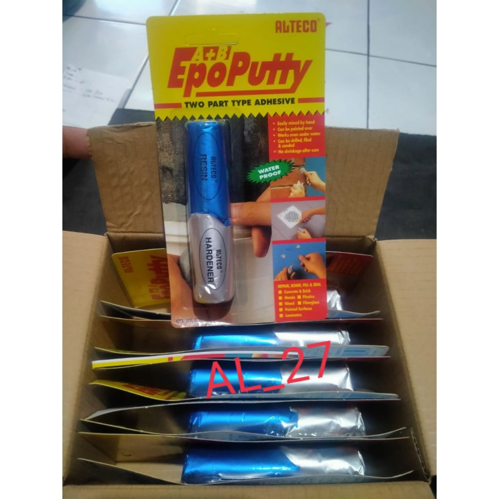 

Lem Epo PUTTY Lem porting 50 gr - 100 gr ORI ALTECO