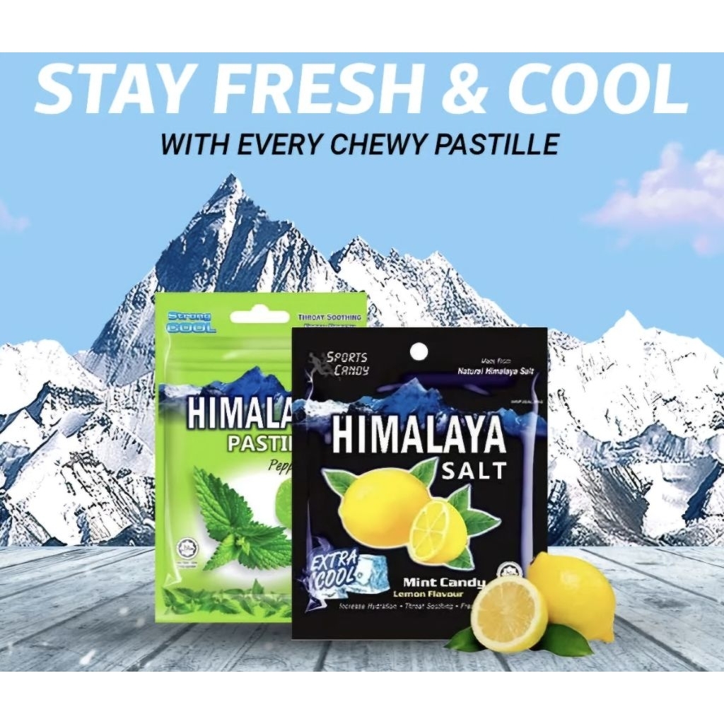 

Himalaya Pastilles Peppermint Candy Permen Himalaya
