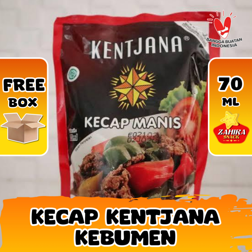 

Kecap Manis KENTJANA Refill Original Asli Oleh-oleh Khas Kebumen 70ml