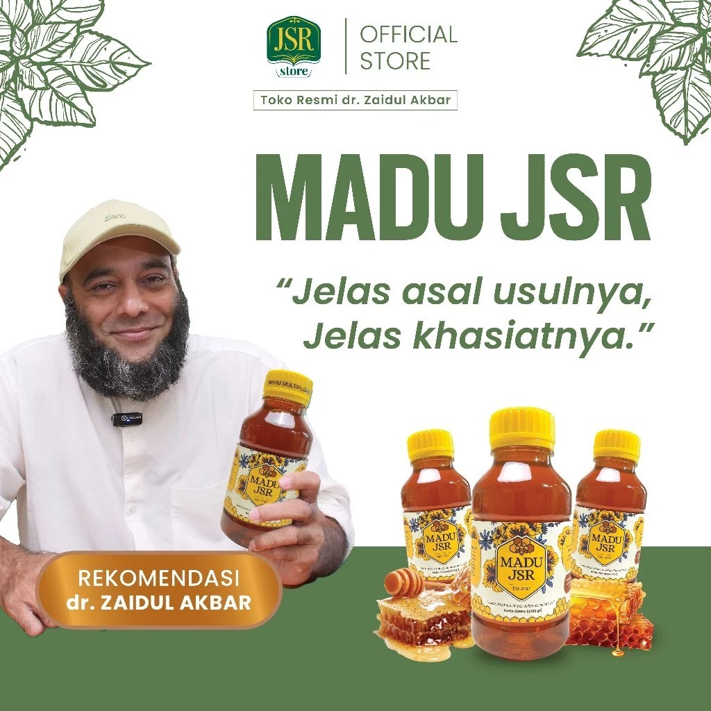

Madu Hitam Manis JSR dr Zaidul Akbar - Meningkatkan Stamina & Mengandung Antioksidan Terbaik Untuk Orang Tua - 360gr