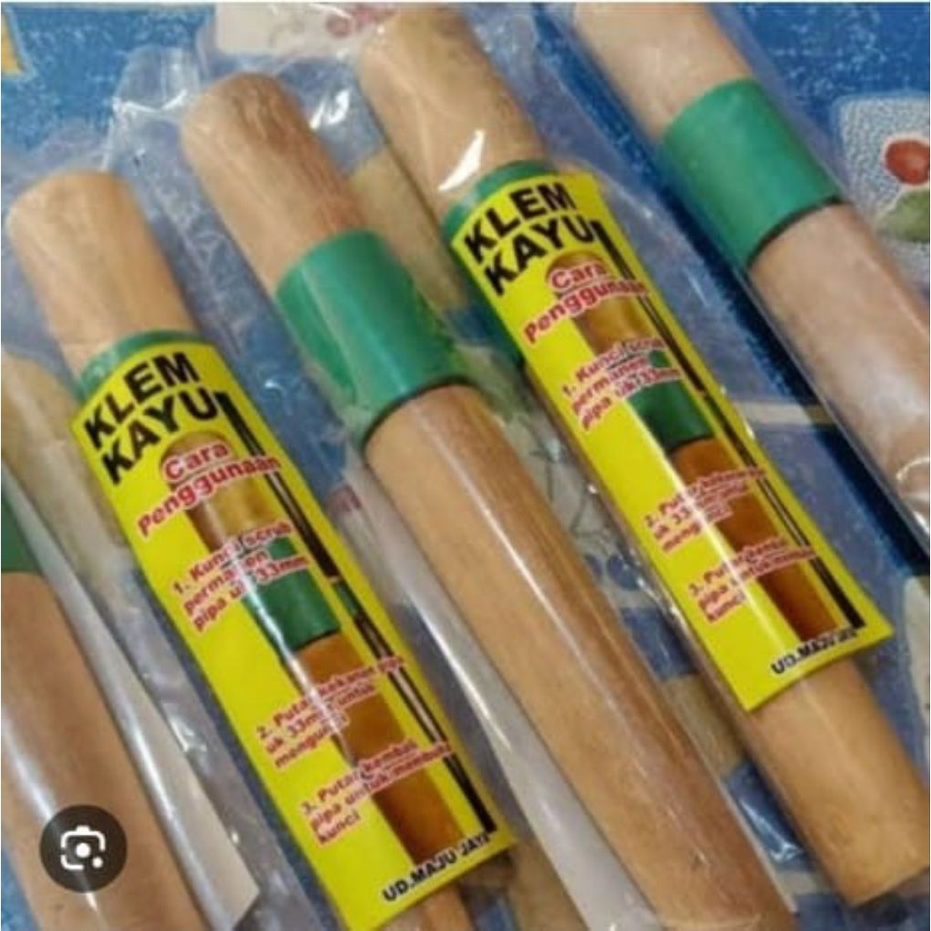 klem pipa  kayu putar