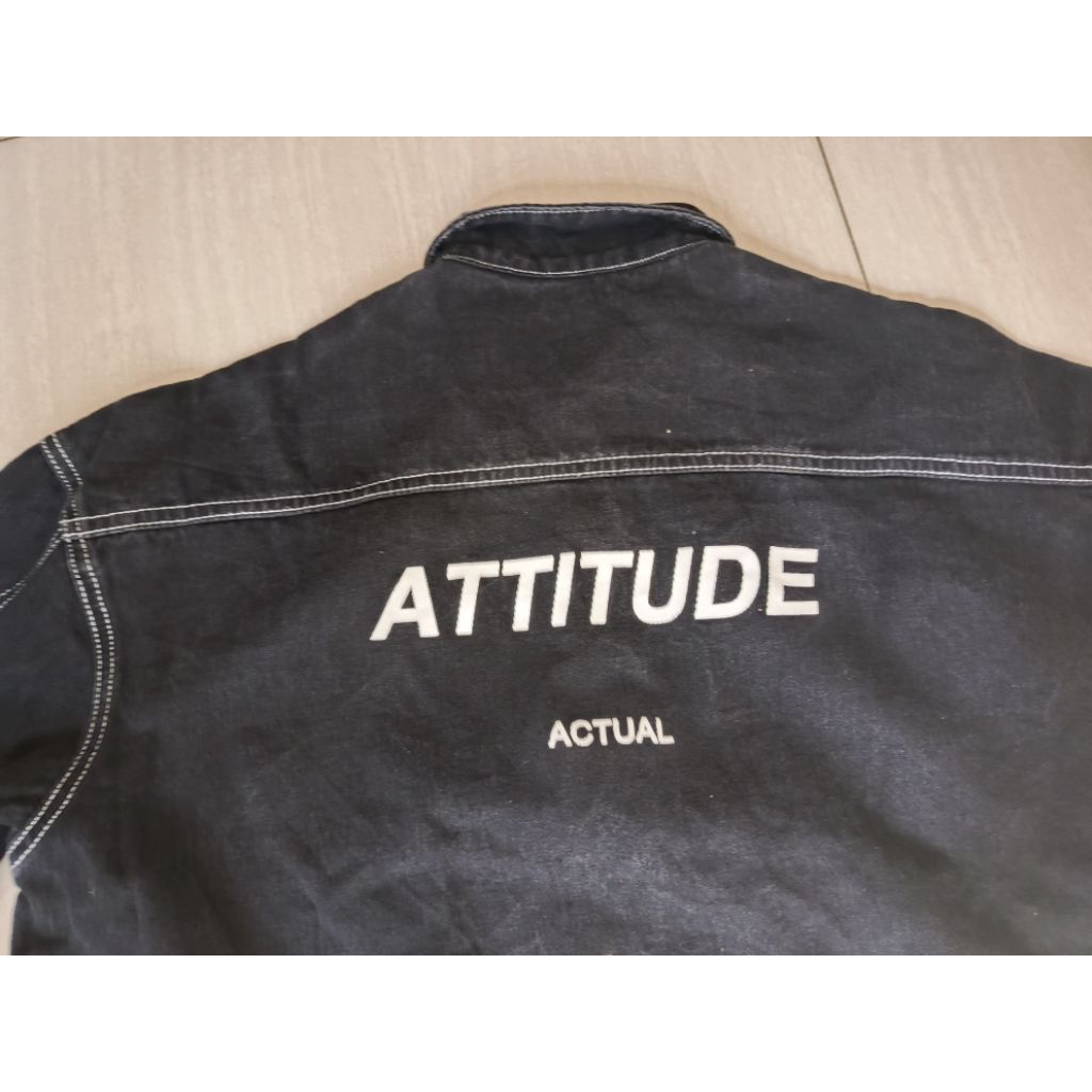 Jacket Jeans Hitam second preloved