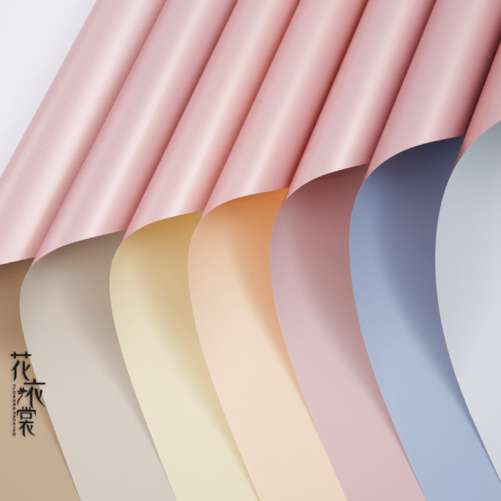 

[1 pack] C-BRG / Kertas Buket Bunga / Wrapping Paper Cellophane / Bicolor Rosegold / Kertas Buket 2 Dua Warna Bolak Balik Warna Rosegold 2 Sisi / Kualitas Premium Tebal / Florist Bouquet Supply / Termurah /Plastik Bunga