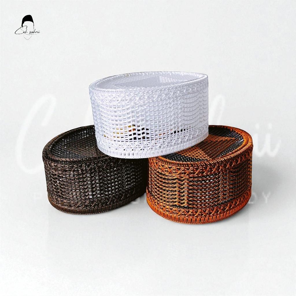 Peci Rajut Safari Nusantara Premium - Adem & Cocok Buat Semua Outfit