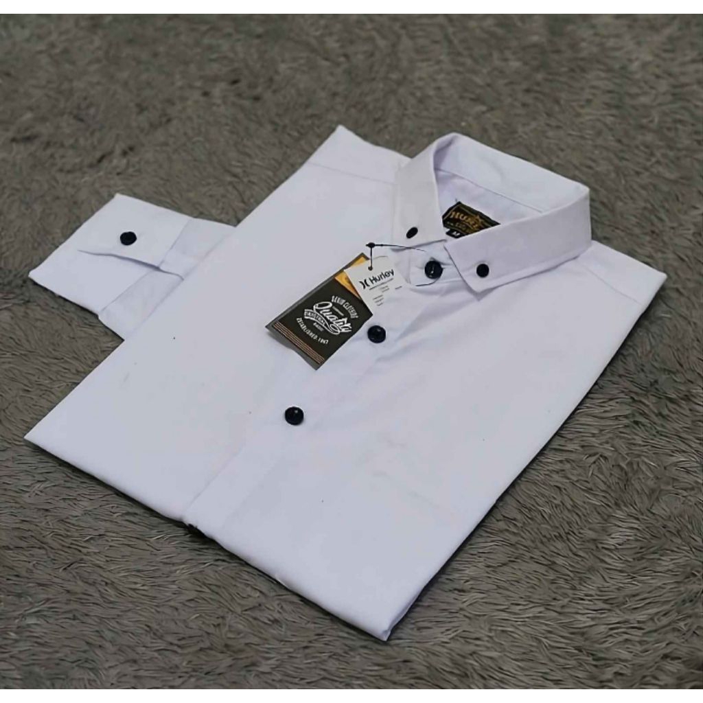 kemeja slim fit pria