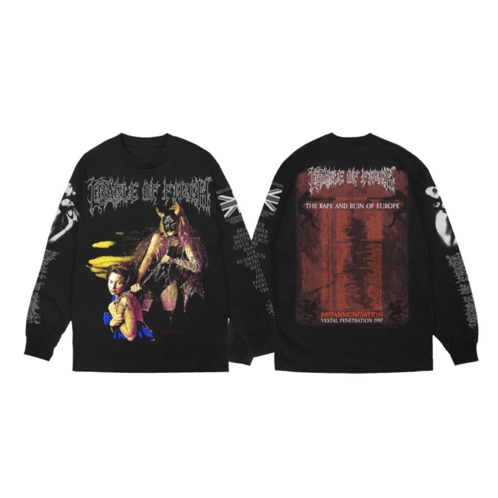 CRADLE OF FILTH-VESTAL OENETRATION TOUR 1997-LONGSLEEVE