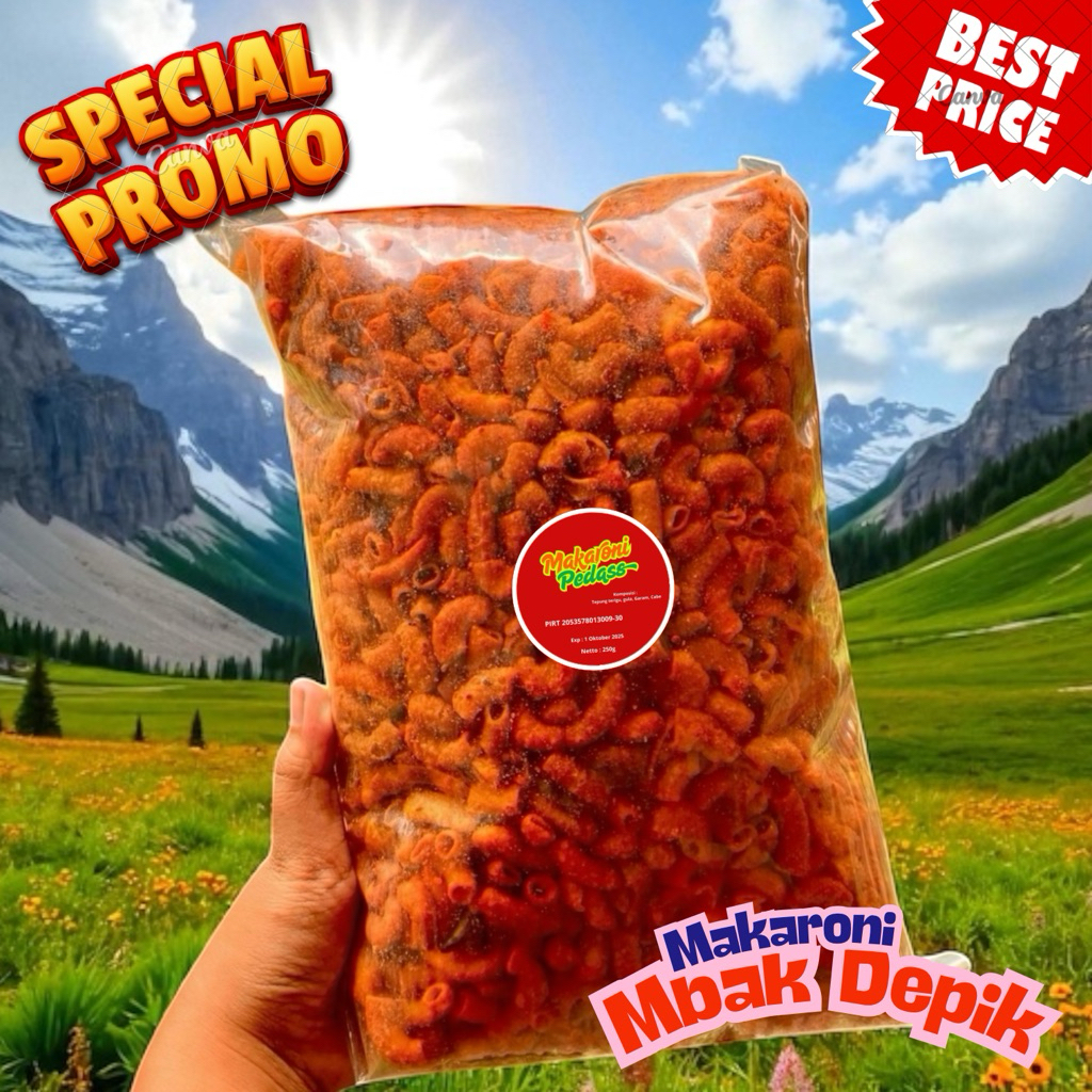 

250g Makaroni Surabaya – Pedasnya Nyusup ke Hati!