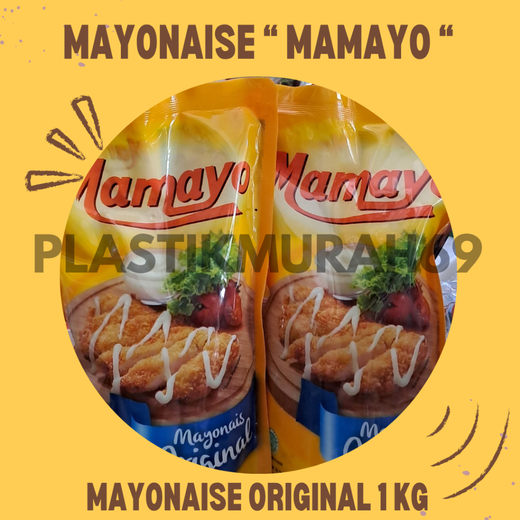 

Mamayo Mayonaise Original Serbaguna 1 Kg | Mayonaise Original Serbaguna