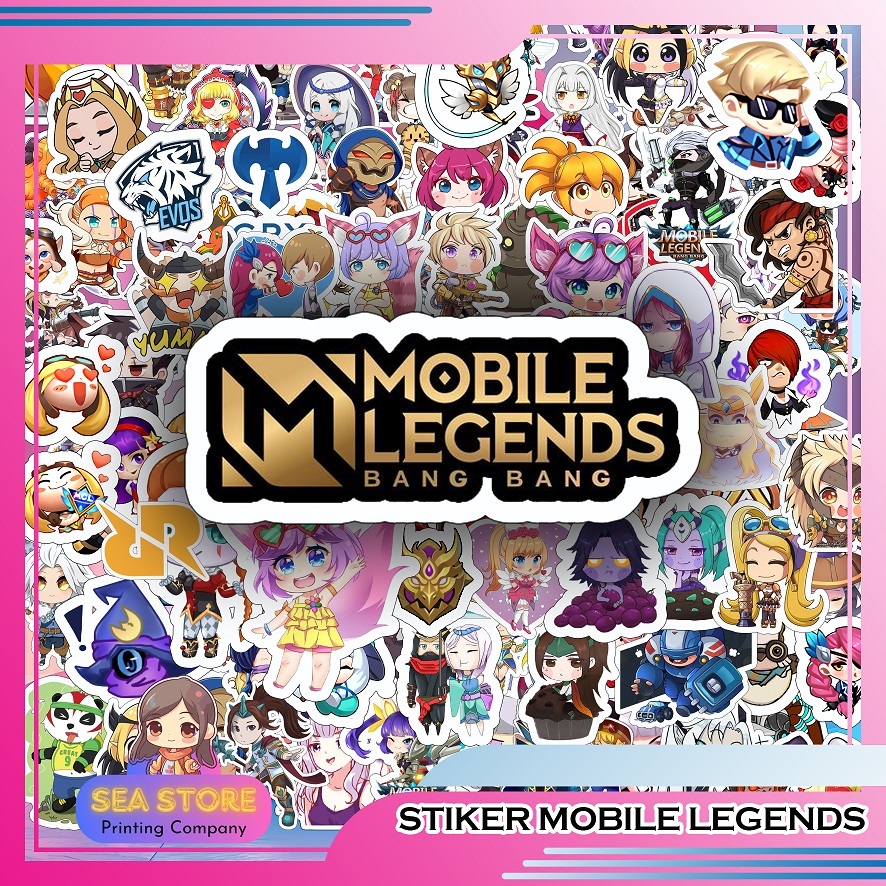 

PAKET 50PCS STIKER KARAKTER ML MURAH MERIAH