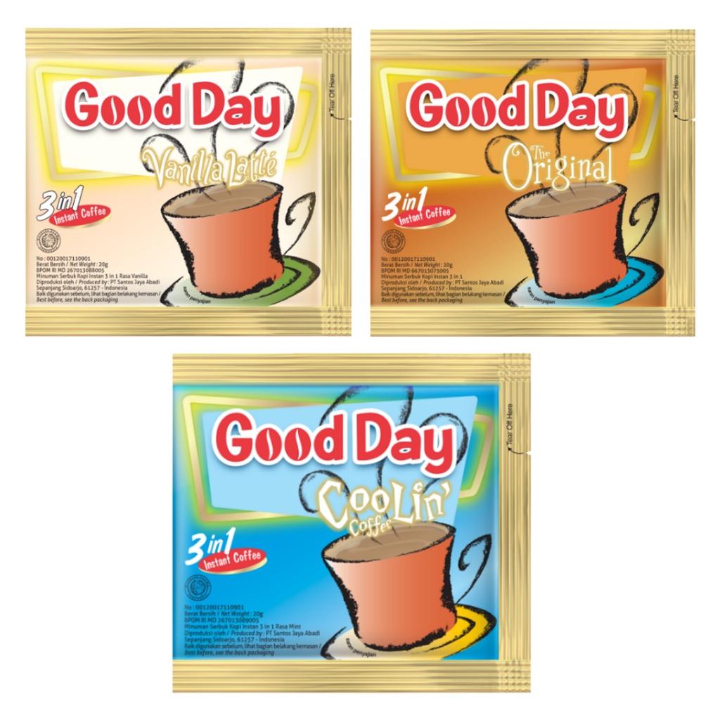 

GoodDay Kopi Instan Varian Rasa Favorit