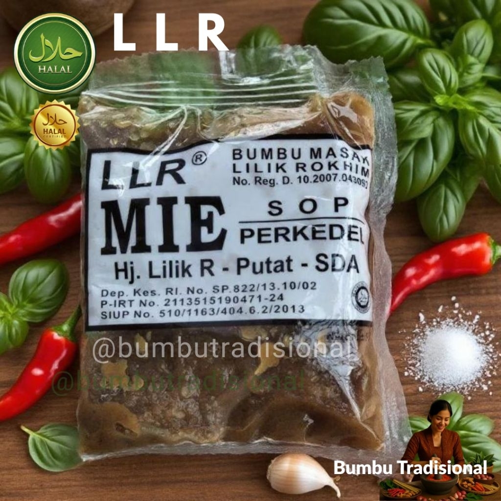 

LLR / BUMBU MIE / BUMBU MASAK LILIK ROKHIM / BUMBU MASAK INSTAN