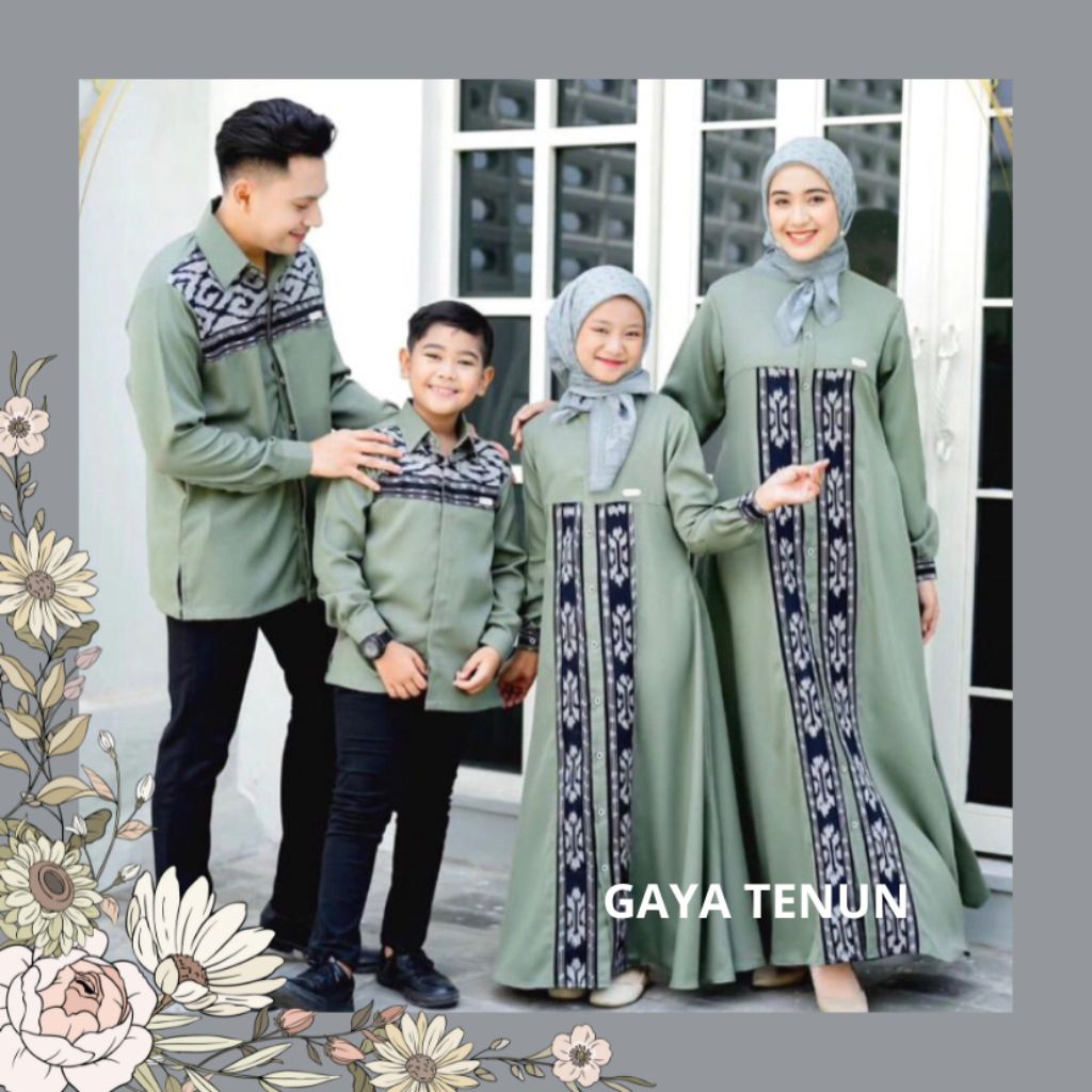 baju tenun couple - set couple tenun ethnic - set couple tenun - set couple tenun keluwarga - set te