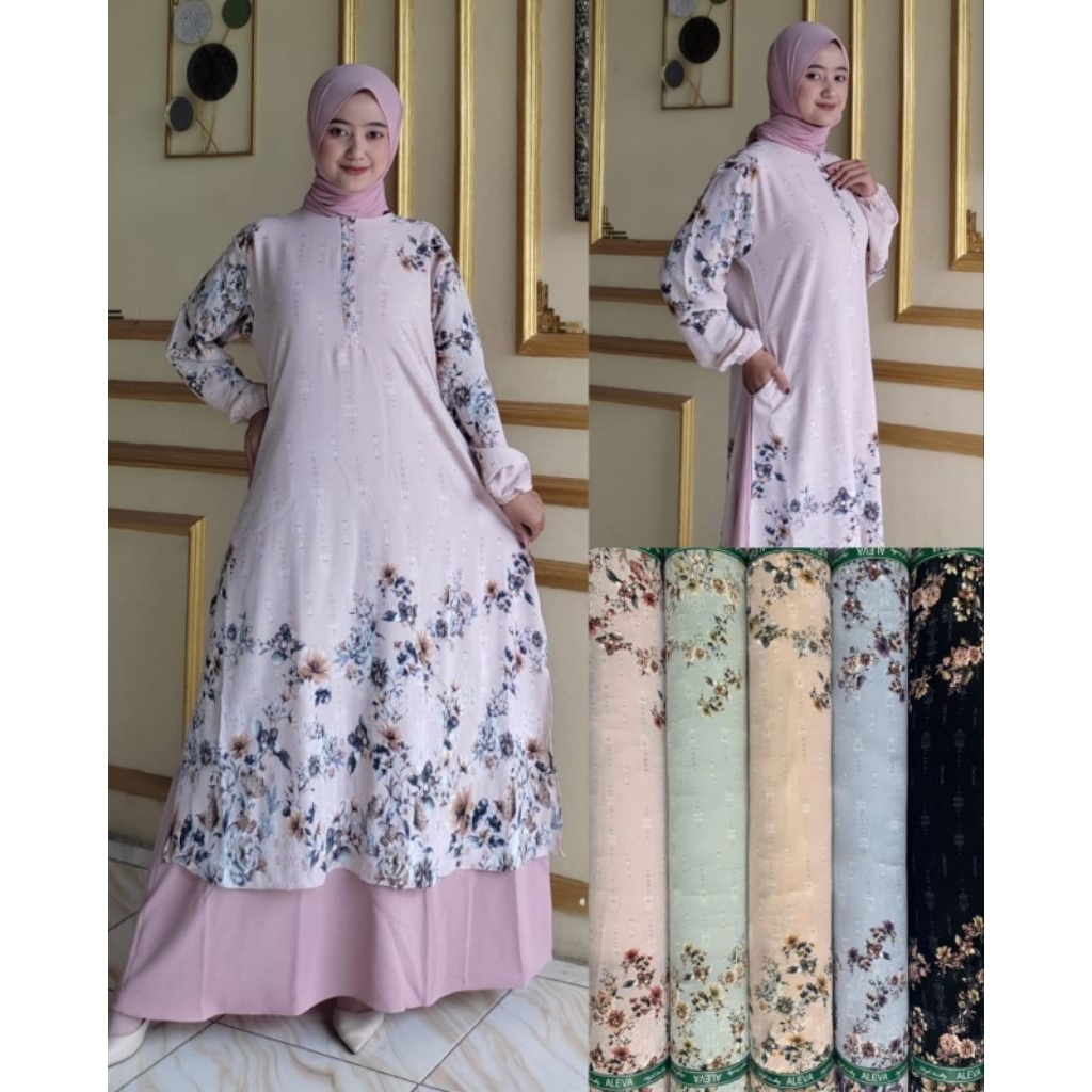 ZiangQ | GAMIS MALAYSIA | CRINKLE ALEVA MIX CRINKLE AIRPLOW | GAMIS CRINKLE | GAMIS ELEGAN | DRESS |