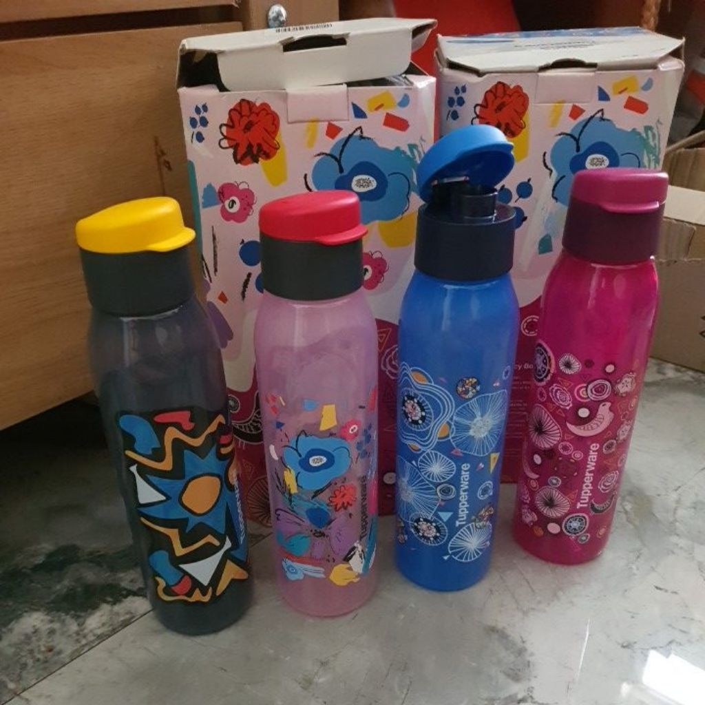 Botol 500ml tupperware / Eco Bottle fancy 500ml limited stock barang langka