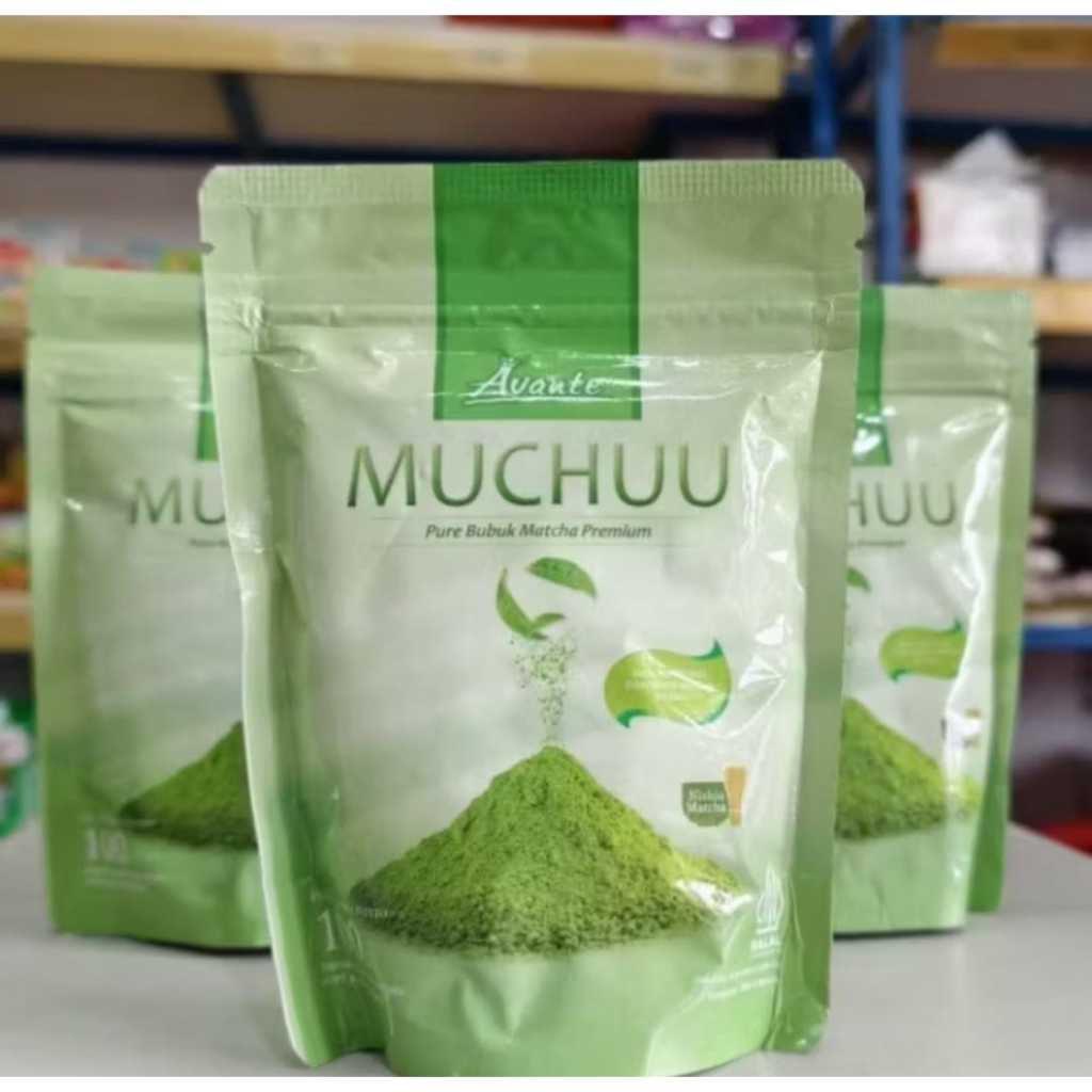 

AVANTE MUCHUU PURE MATCHA JEPANG 100GR / MATCHA POWDER JEPANG 100GR