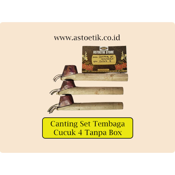 

Canting Tembaga Cucuk 4 Set Tanpa Box