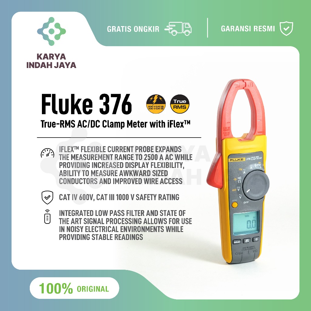 Fluke 376 Tang Amper