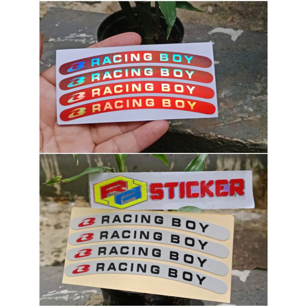 STICKER VELG RACING BOY PRINTCUT