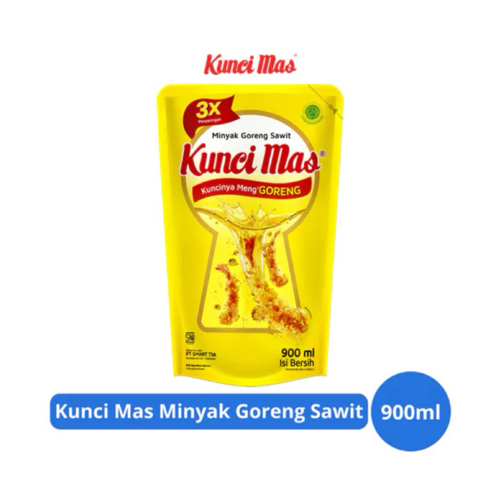 

Kunci Mas Minyak Goreng Sawit 900ml – Gorengan Lebih Renyah, Lebih Irit