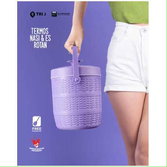 TERMOS MINI nasi Rice bucket 6,5 ( termos nasi / es )