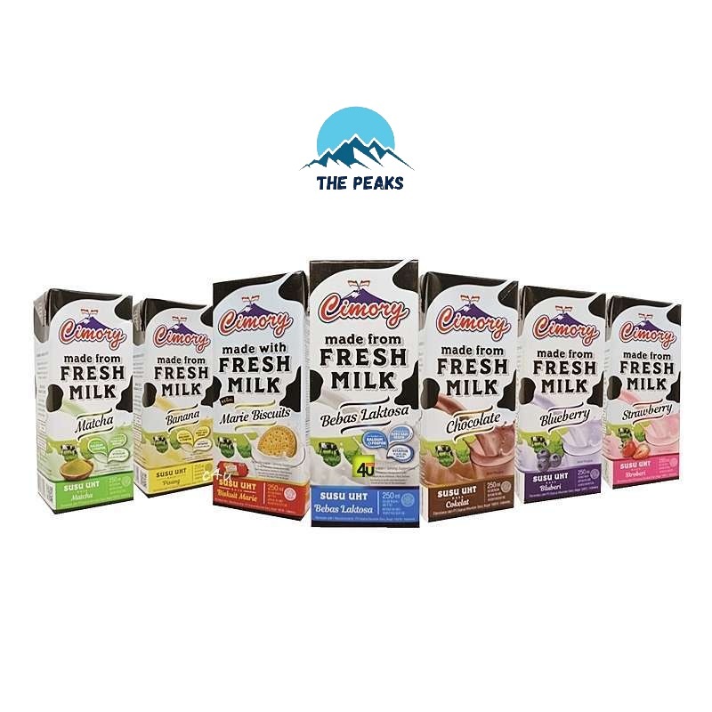 

(The Habit) Cimory - Susu UHT Made from FRESH MILK - 250 ml