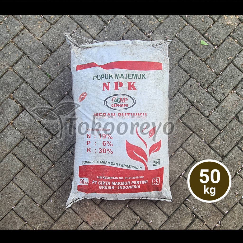 PUPUK CMP CIPMAPE NPK MERAH PUTIHKU ISI 50 KG KP VIA CARGO