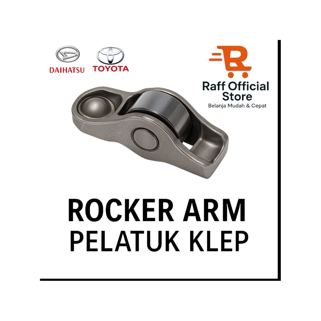 Rocker ARM platuk klep mobil Toyota, Daihatsu, Innova, Fortuner, Avanza, Xenia, Rush, Terios, Calya,