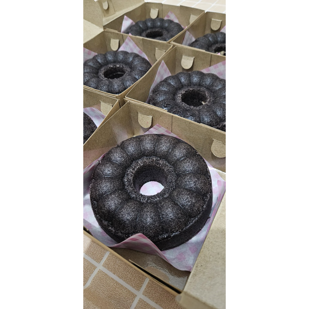 

(100% FULL KETAN) Bolu Ketan Hitam Keju Lumer dan Original