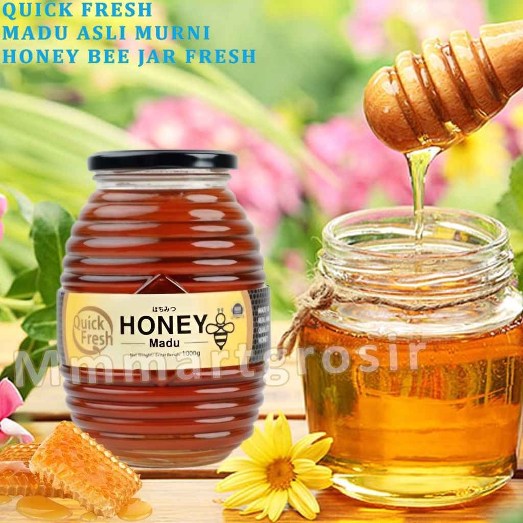 

Quick Fresh / Madu Asli Murni / Honey Bee Jar Fresh / 500gr
