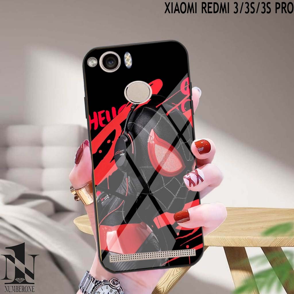Case Xiaomi Redmi 3/3s/3s pro [spiderman] Aneka casing, case, kondom hp, custom case, case aesthetic