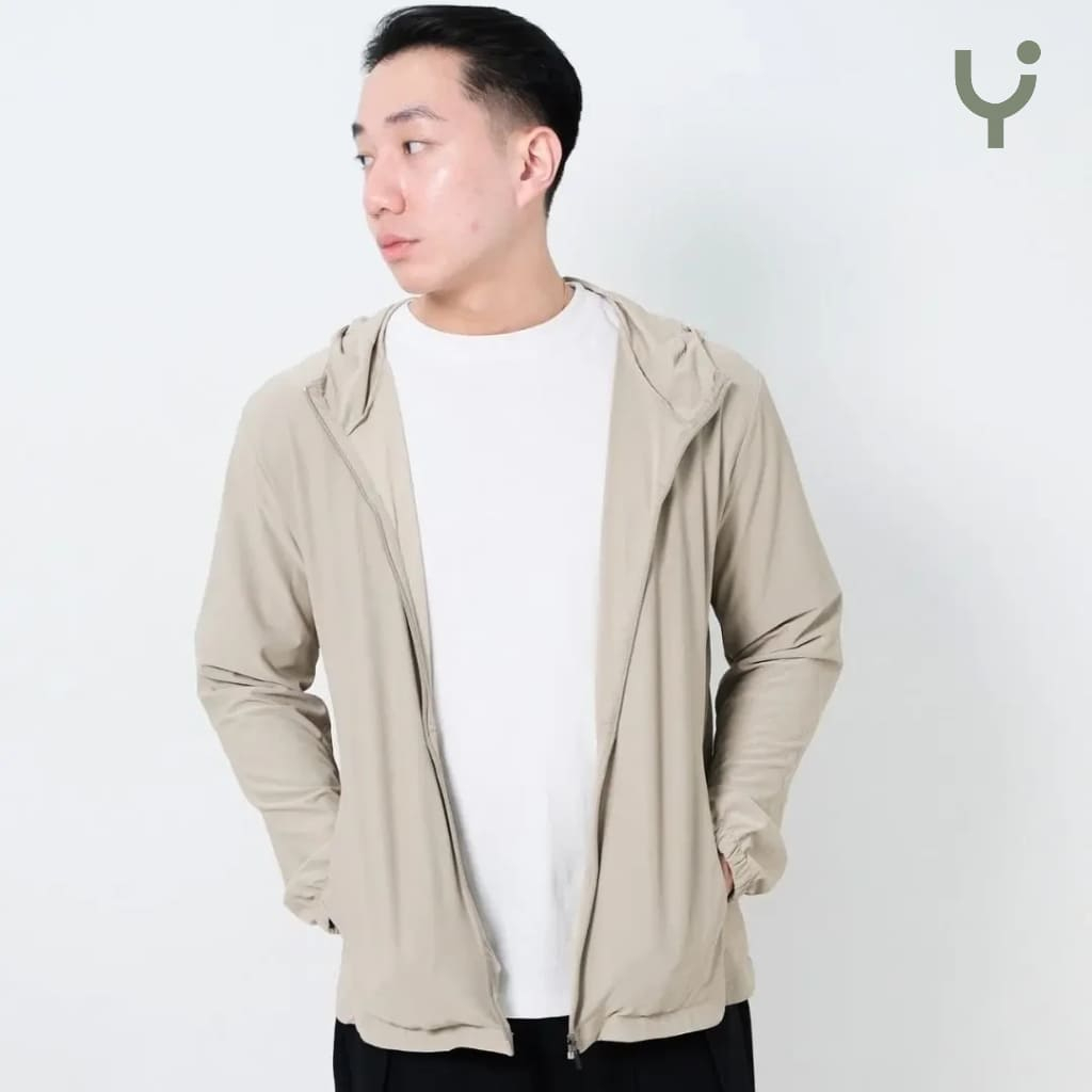 YOURA - Liam Jacket AIRSM Jaket Pria Hoodie UV Jacket Jaket Sport Jaket Olahraga Pria Jaket Olahraga